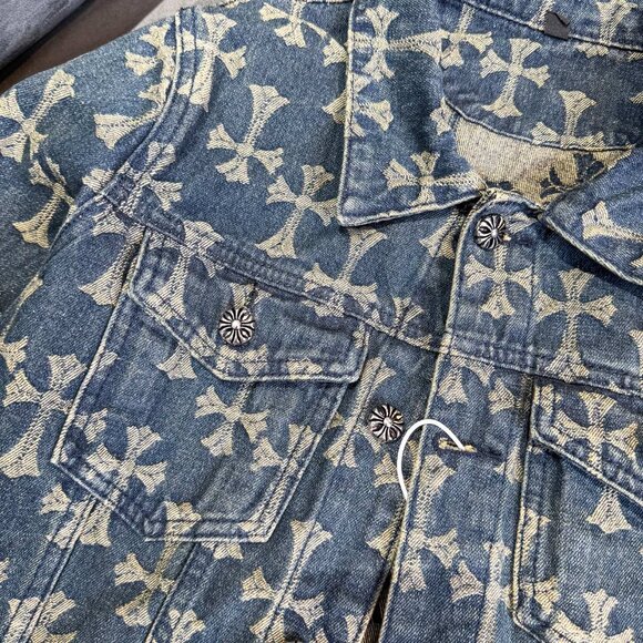 Chrome Hearts Double-Sided Logo Denim Jacket - Picture 5 of 9